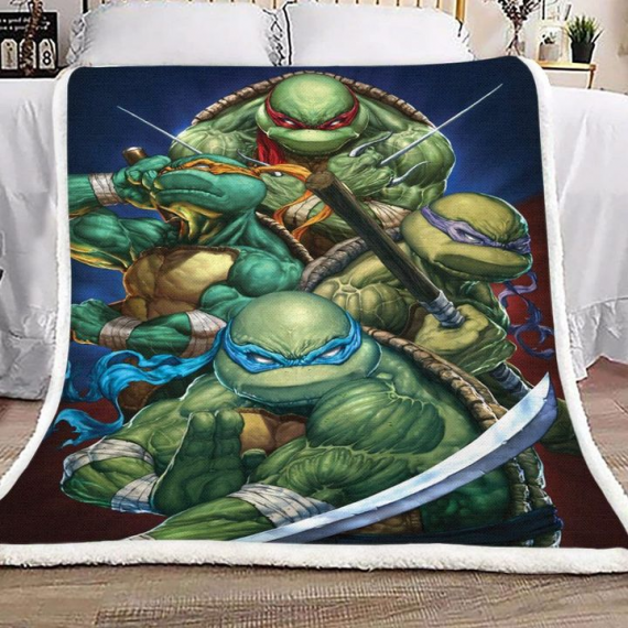 Teenage Mutant Ninja Turtles Sherpa And Quilt Blanket Hg Corethermax