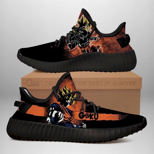 Best Goku Super Yz Sneakers Silhouette Dragon Ball Z Anime Shoes Yeezy