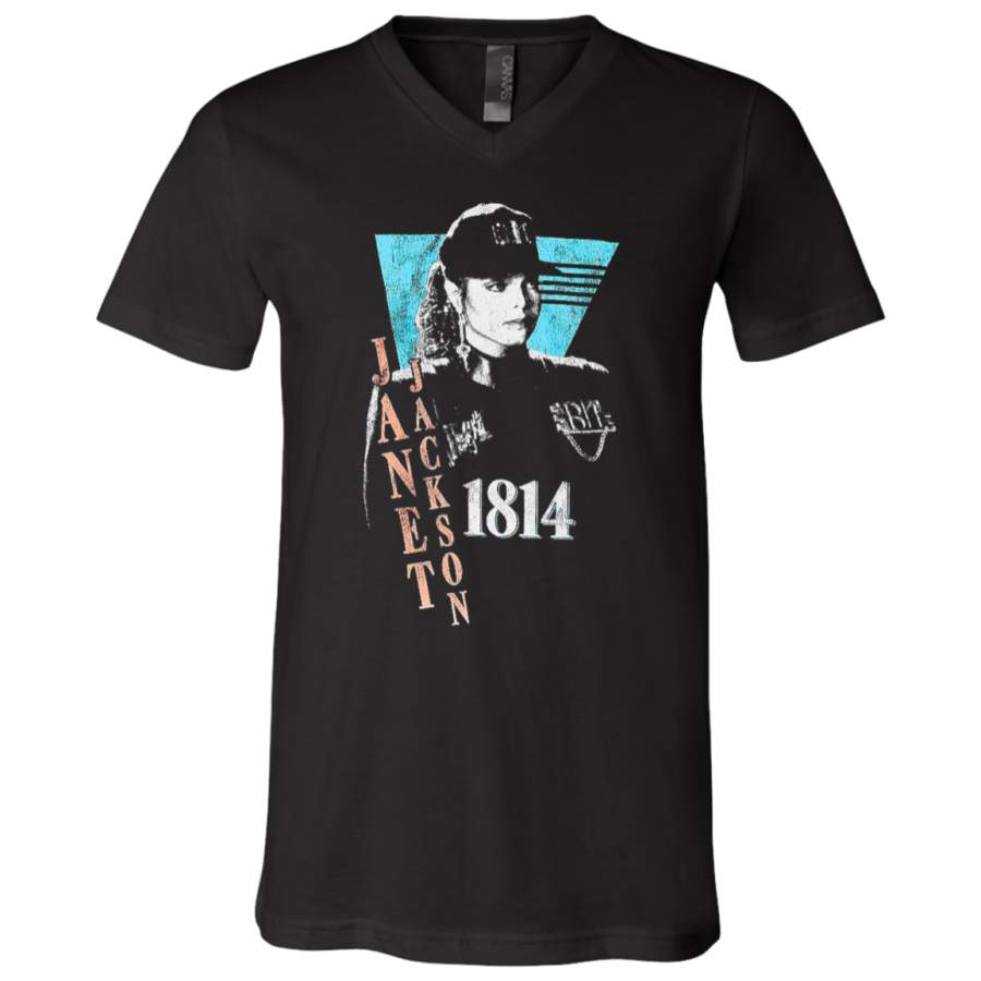 Janet Jackson 1814 V-Neck T-Shirt