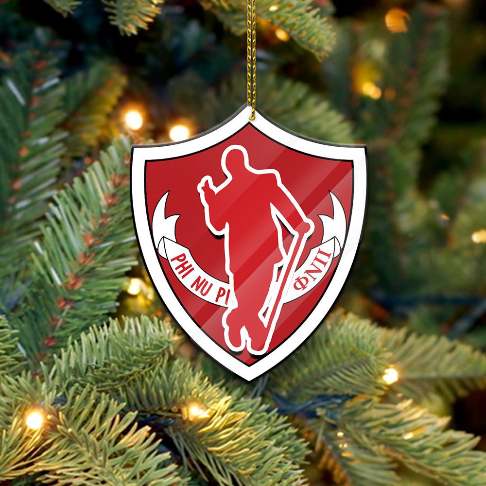 Wonderprint Ornament – Gentle Kappa Alpha Psi Shape Acrylic Ornament Lt10