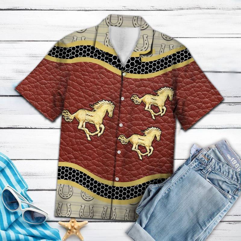 Awesome Horse G5803- Hawaiian Shirt