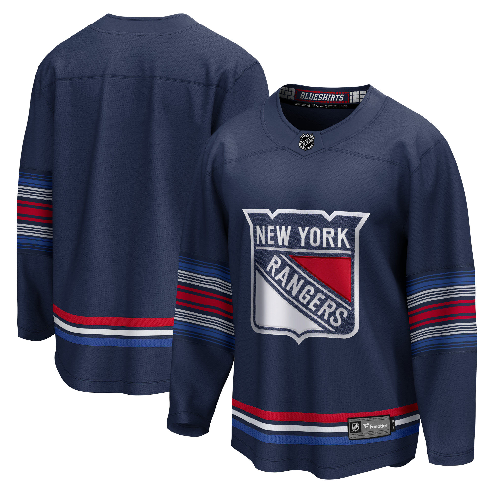 New York Rangers Branded Alternate Premier Breakaway Jersey – Navy