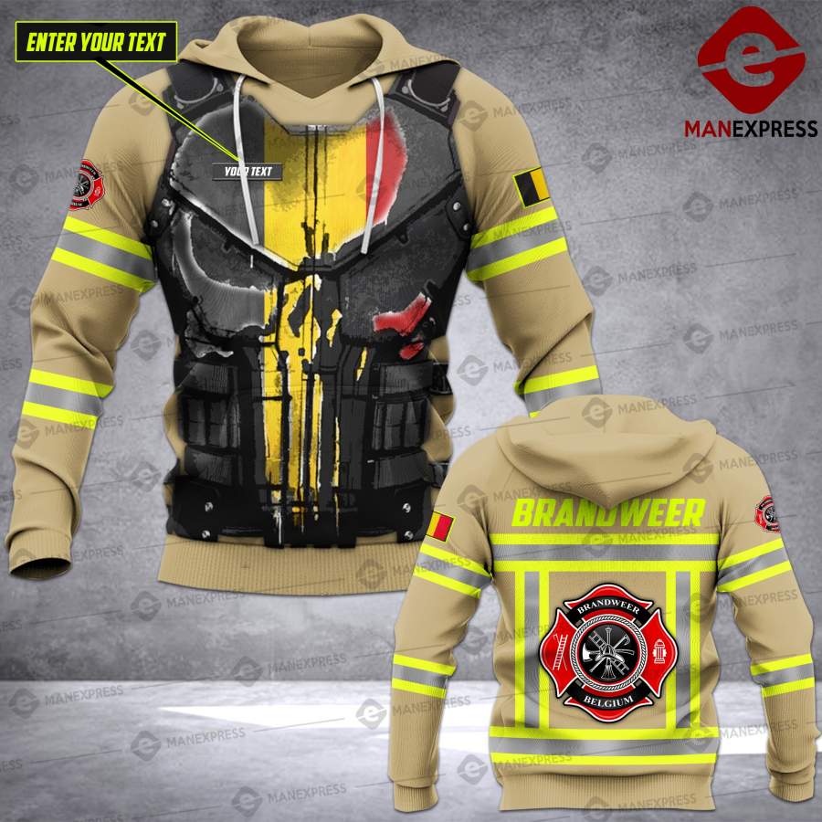 VH CUSTOMIZE BELGIUM FIREFIGHTER GELGIAN 0104 – 3D ALL OVER PRINT