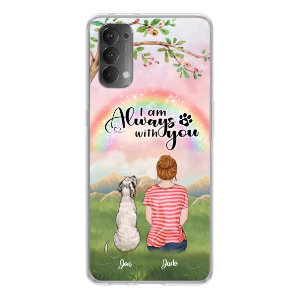 Custom Personalized Dog Mom/Dad Phone Case – Upto 4 Dogs – Best Gift For Dog Lover – I Am Always With You – Case For Oppo Huawei Xiaomi – 5Bwjpa