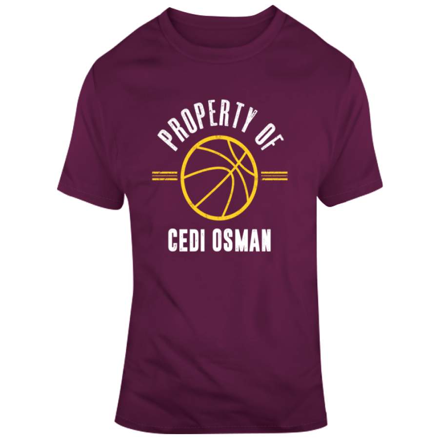 Cedi Osman Property Cleveland Basketball Fan T Shirt