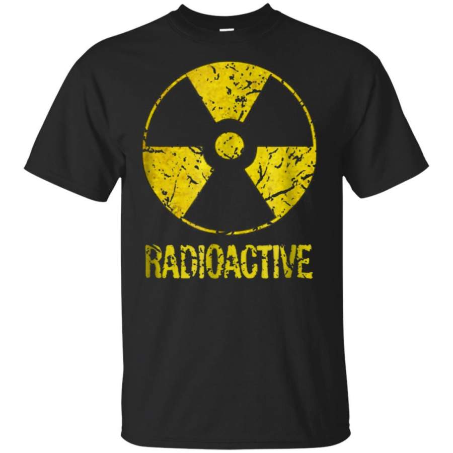 Funny Vintage Nostalgic Radioactive Nuclear War symbol shirt