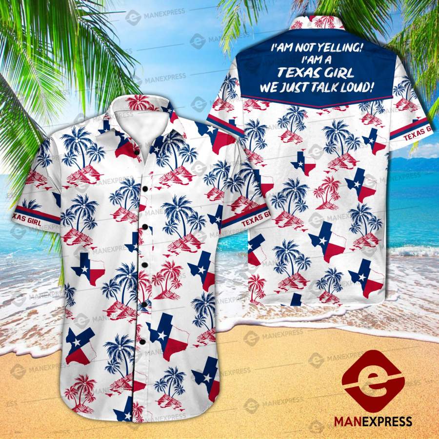 Mh 198 Texas Girl Hawaiian Shirt Ha48329