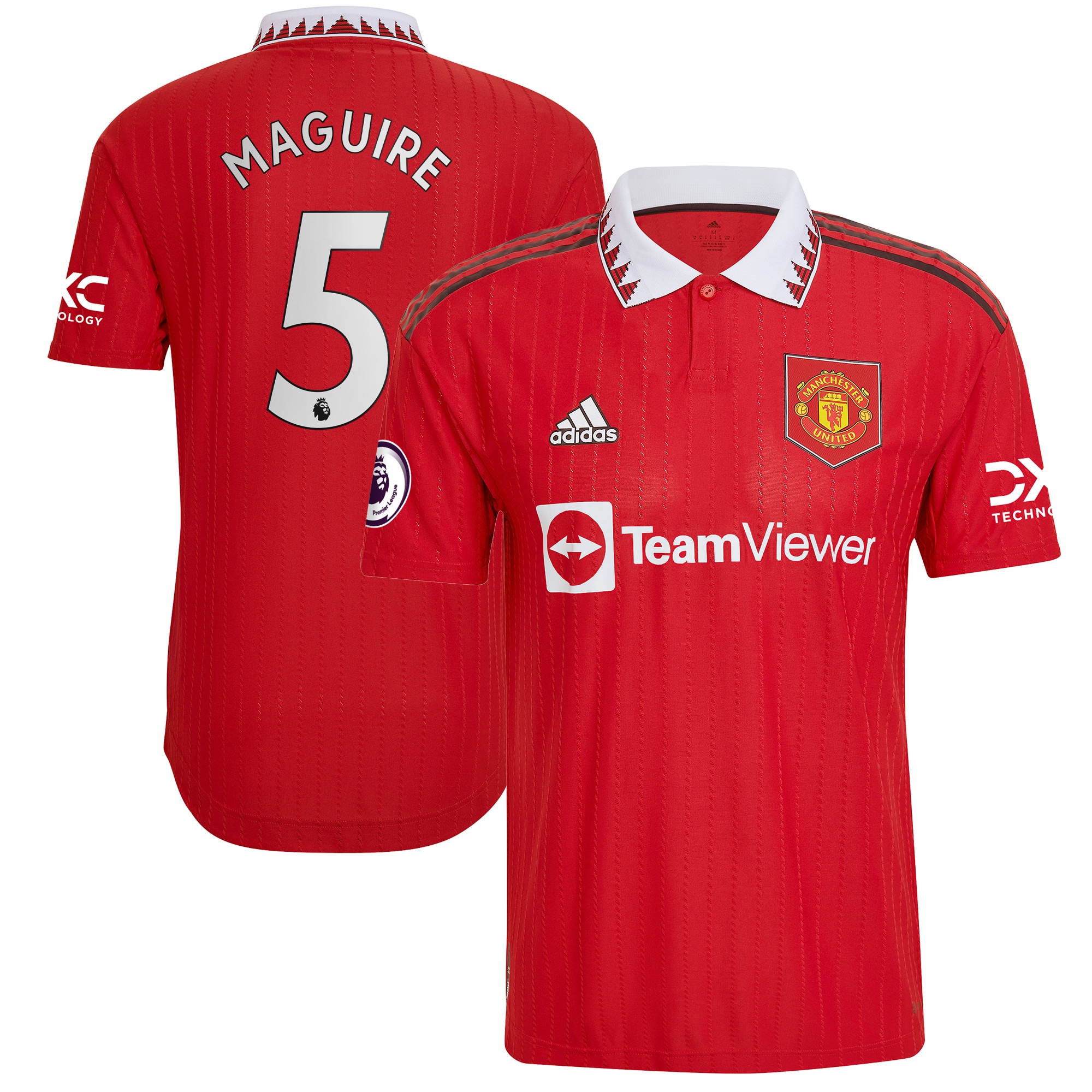 Harry Maguire Manchester United 2022/23 Home Authentic Player Jersey – Red