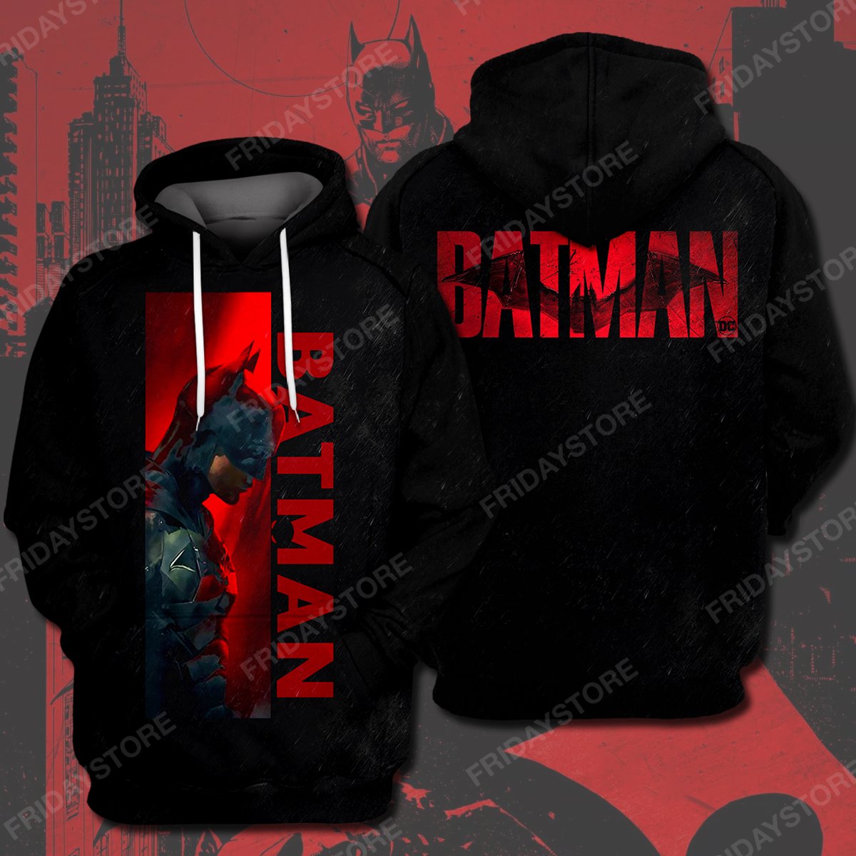 Unifinz Dc Batman Hoodie Tb Superhero T-Shirt Hoodie Adult Unisex 2022