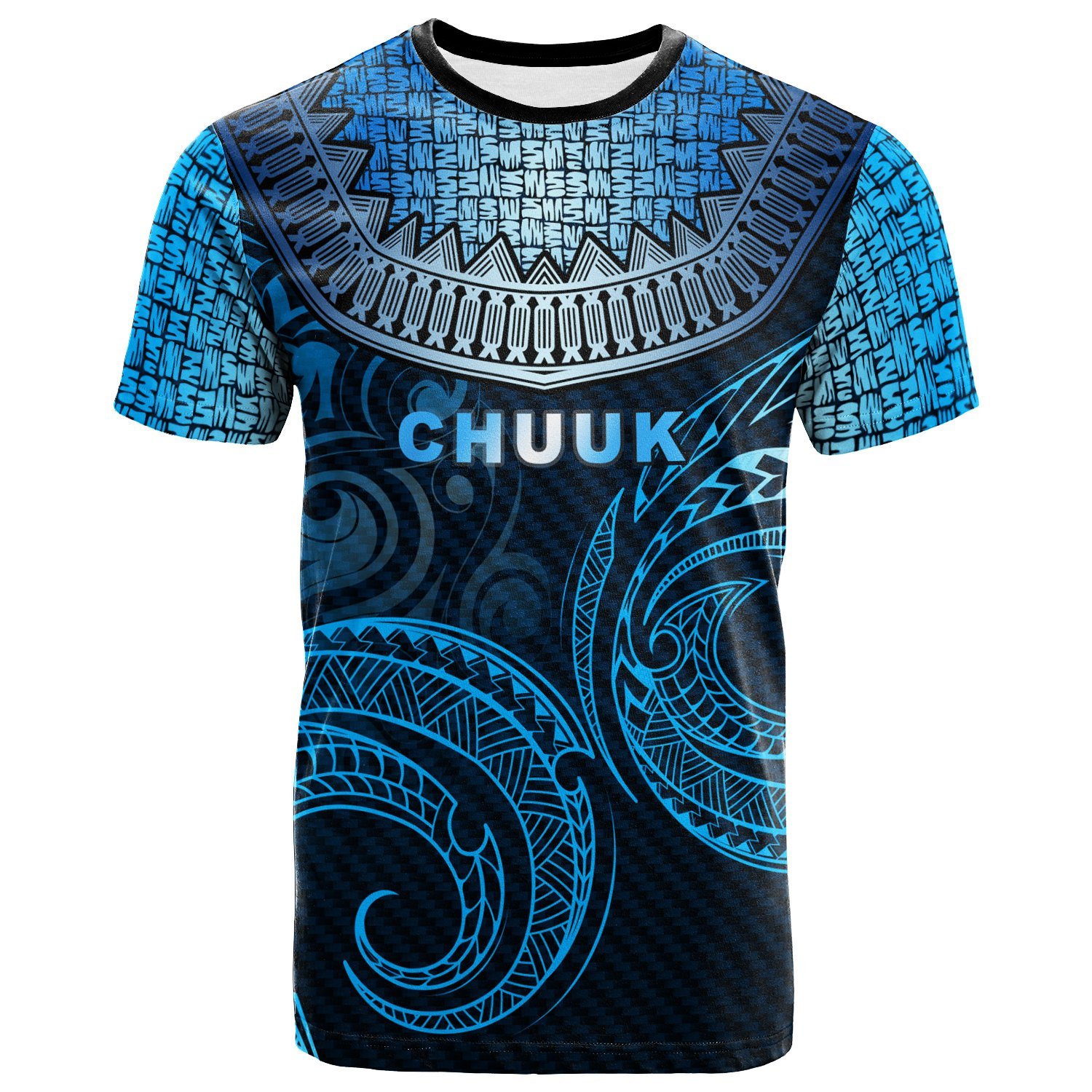 Chuuk Custom Personalised T-Shirt – Unique Serrated Texture – BN20