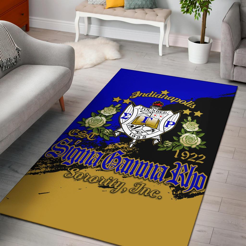 Sigma Gamma Rho Area Rug Paint Style A31