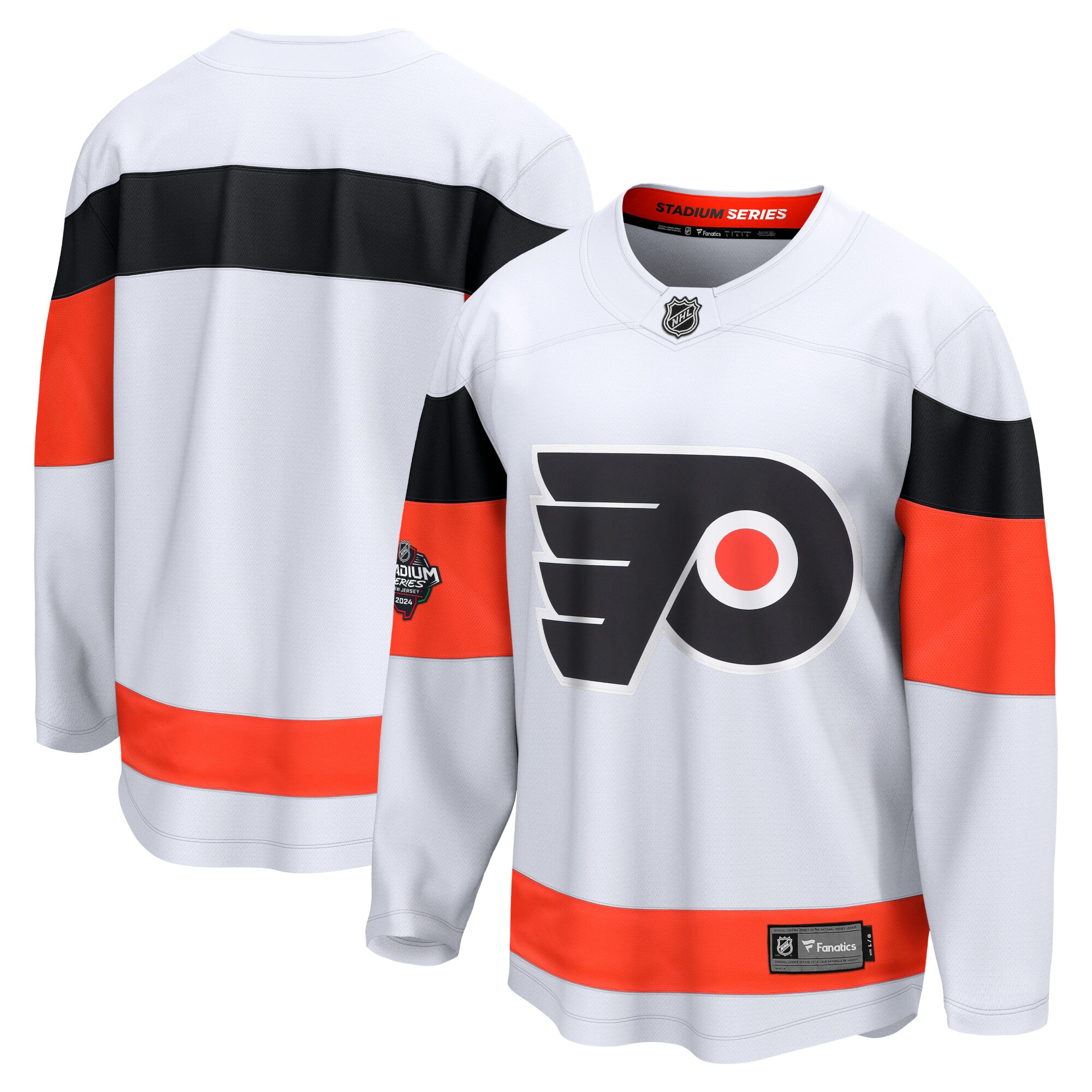 Philadelphia Flyers Branded 2024 NHL Stadium Series Breakaway Jersey  White