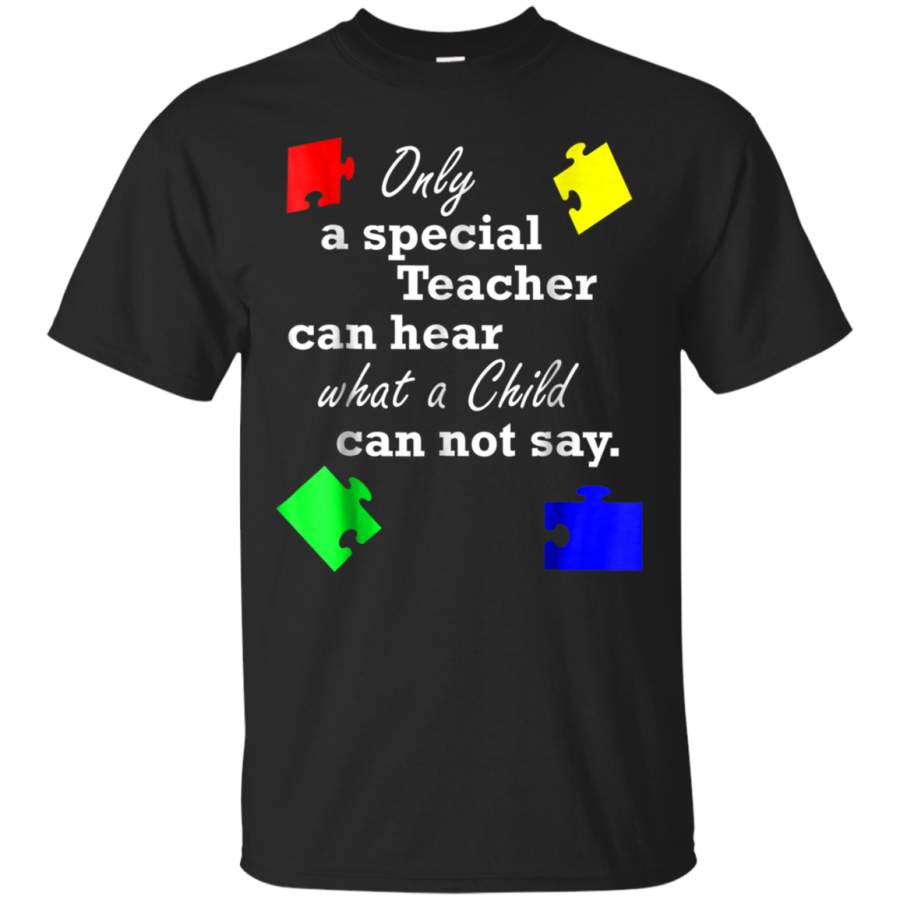 AGR Autism Awareness Shirt Women Teacher Special Education