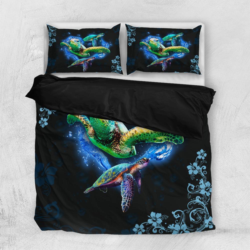 Three Turtles Bedding Set All Over Printed