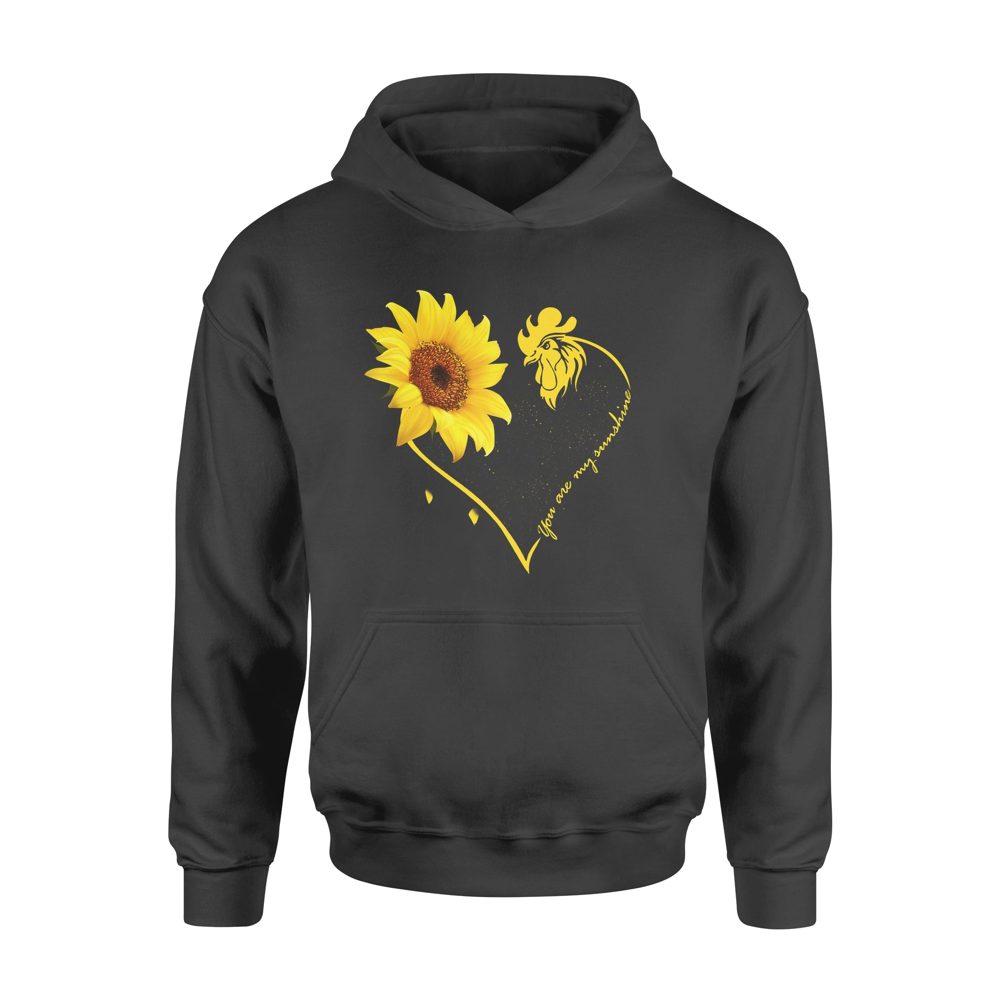 Chicken You Are My Sunshine Sunflower Farmer Life – Premium Hoodie