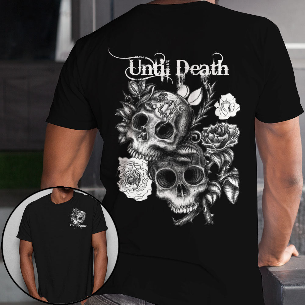 Personalized Skull Couple Do Us Part All Over Print – Lath1410214