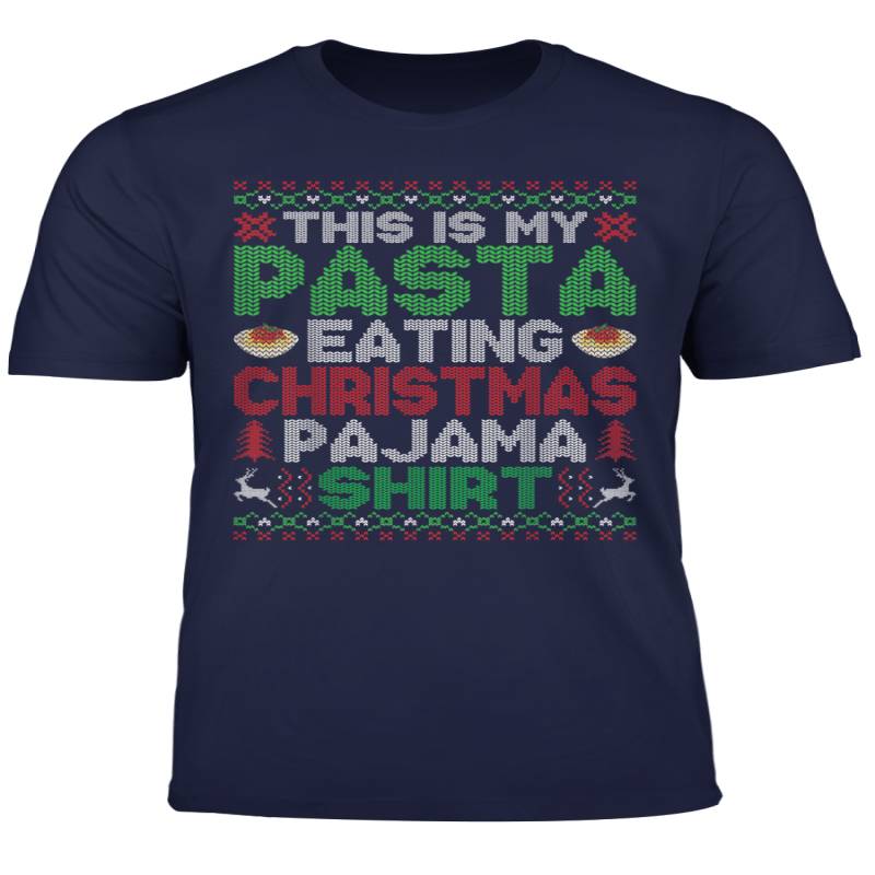 This Is My Christmas Pajama Funny Pasta Lover Ugly Sweater T Shirt