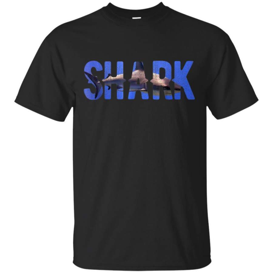 AGR Shark Typography And Photo Tshirt Jaq T-shirt