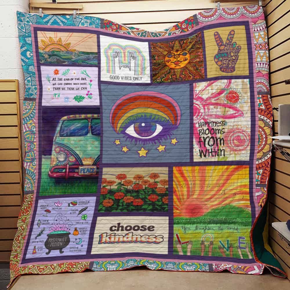 Hippie 3D Quilt Blanket HGM1344