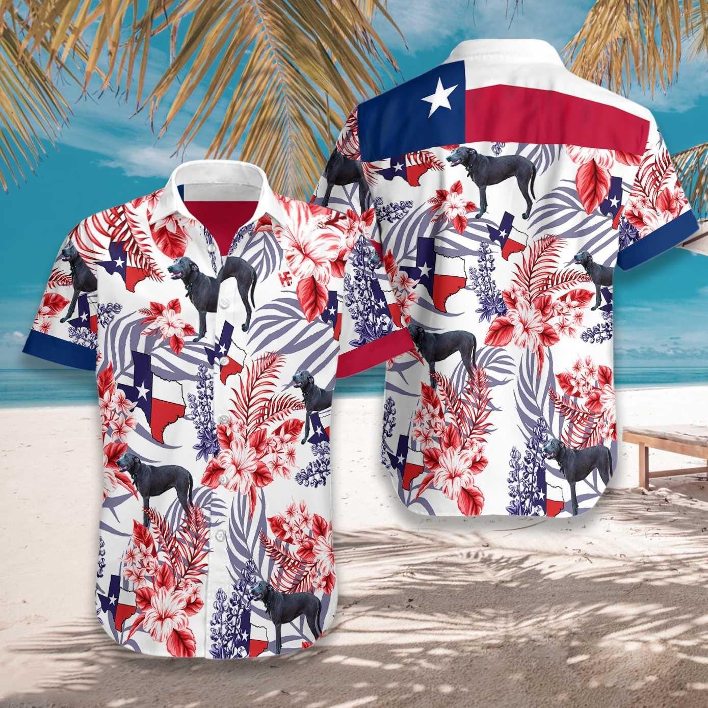 Bluebonnet Texas Dog Hawaii Shirt Hawaii For Women Men Hawaii Custom Ha110728