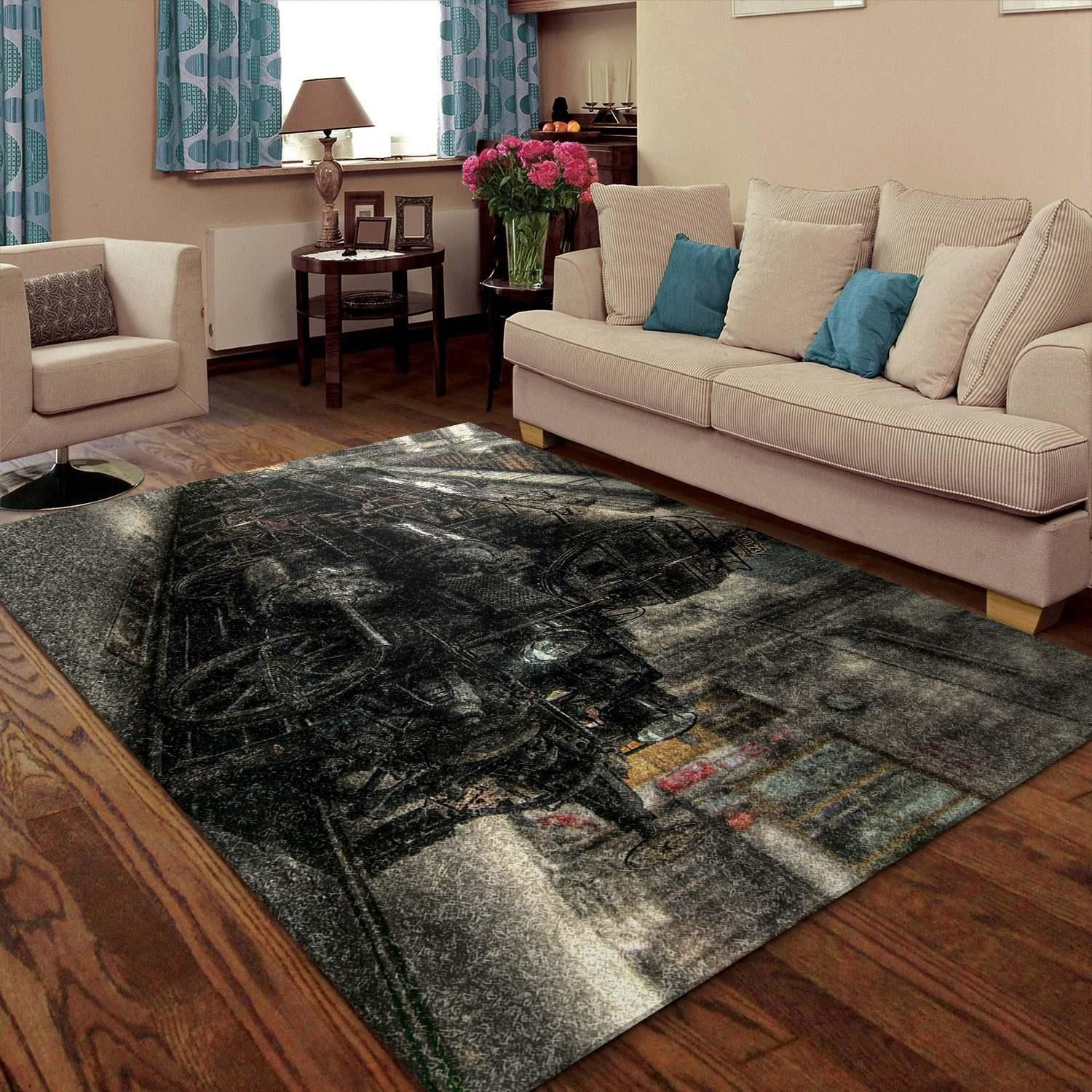 Railway Aa0710158M Rug Custom By Brunomarsrugs