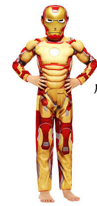 3 Infinite War Iron Man Children’s Cosplay Costume Stage Performance Birthday Banquet Dress Up Props Kids Gifts alx