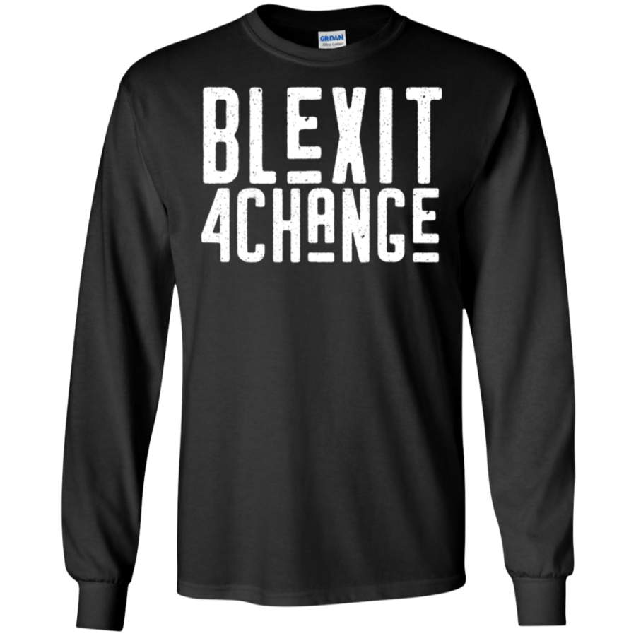 AGR Blexit 4 Change T-Shirt for Black American Voters #BLEXIT LS shirt