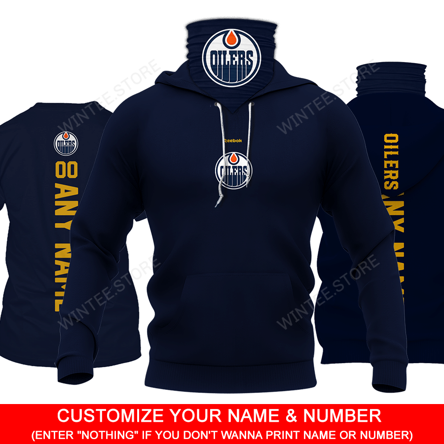 04Oilers003 – CUSTOMIZE YOUR NAME & NUMBER – HOT SALE 3D PRINTED