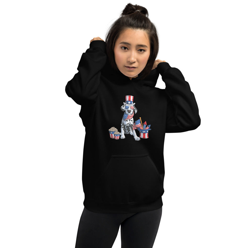 Dalmatian Hoodies Womens Long Sleeve Streetwear