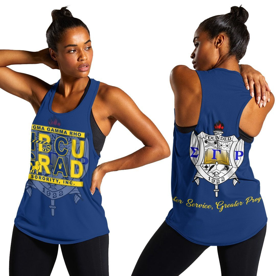 Sorority Tank Top – Sigma Gamma Rho Women’S Racerback Tank Hbcu Style