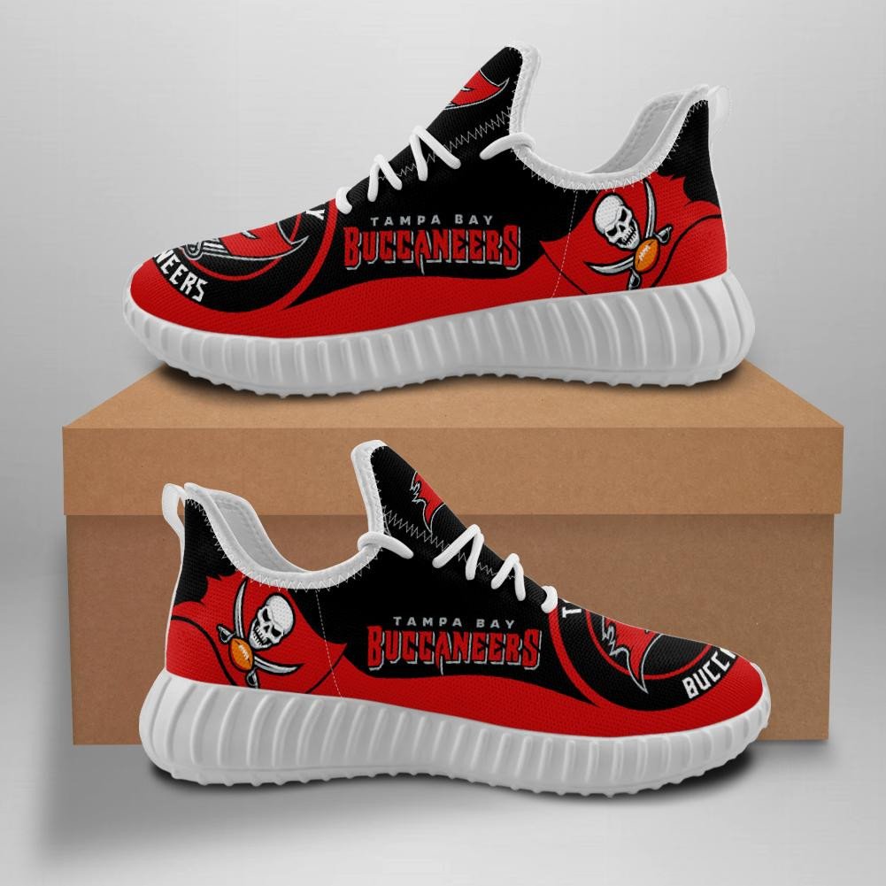 Tampa Bay Buccaneers Sneakers Big Logo Yeezy Shoes Art 8