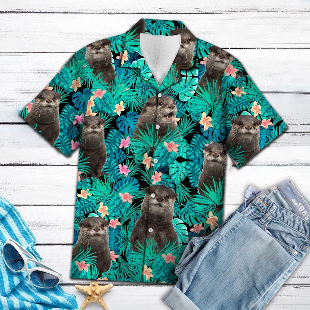 Otter Tropical Hawaii Shirt For Hawaii Aloha Ha39774