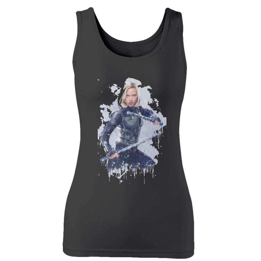 Black Widow Weapon Art Woman’s Tank Top