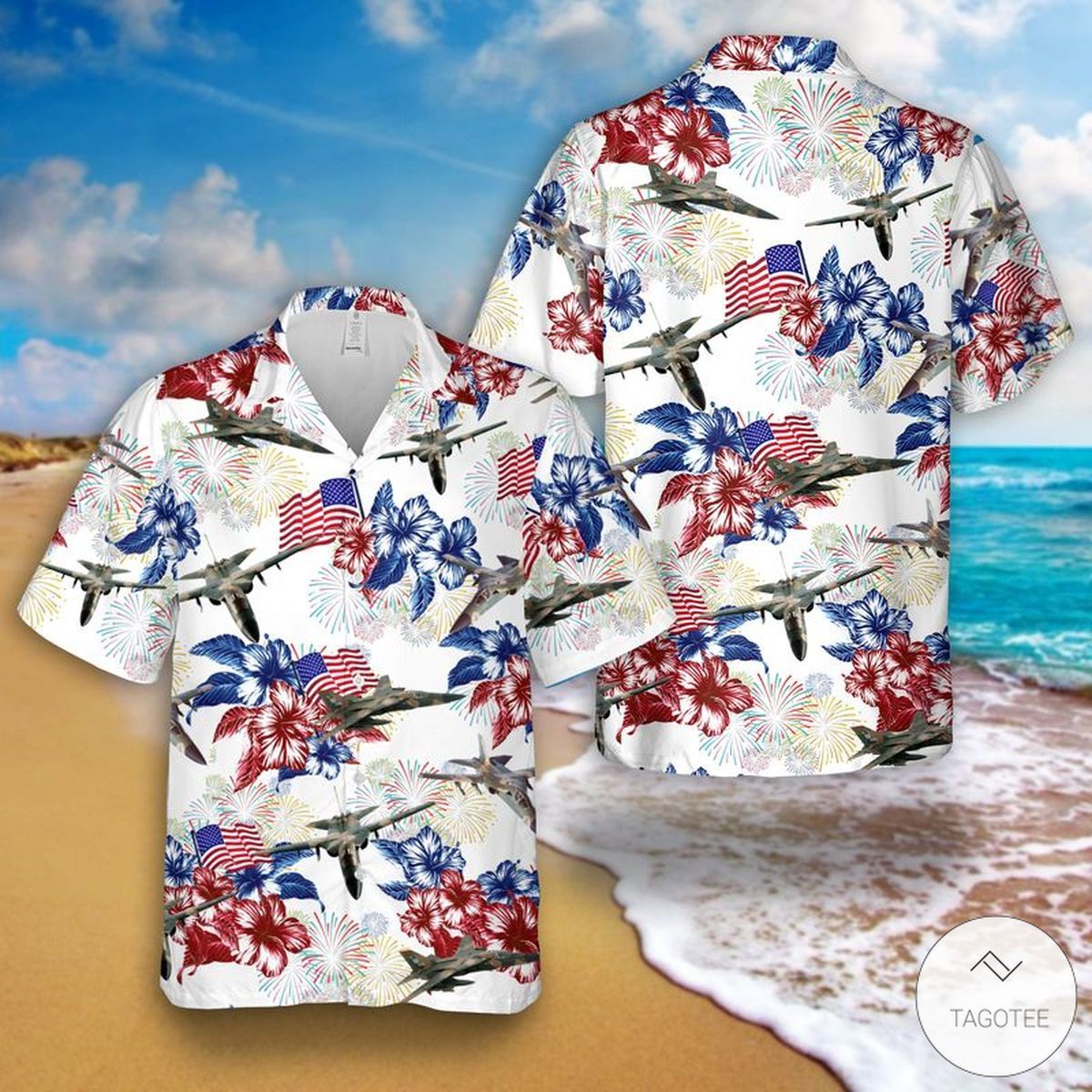 United States Army Air Force Veteran Hawaiian Shirt | For Men & Women | Adult | Hw6970