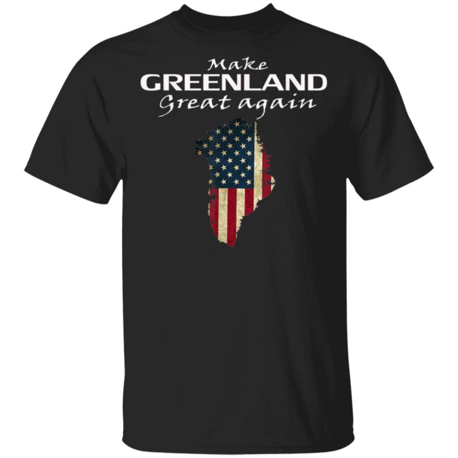 Funny Mens and Womens Make Greenland Great Again T Shirt