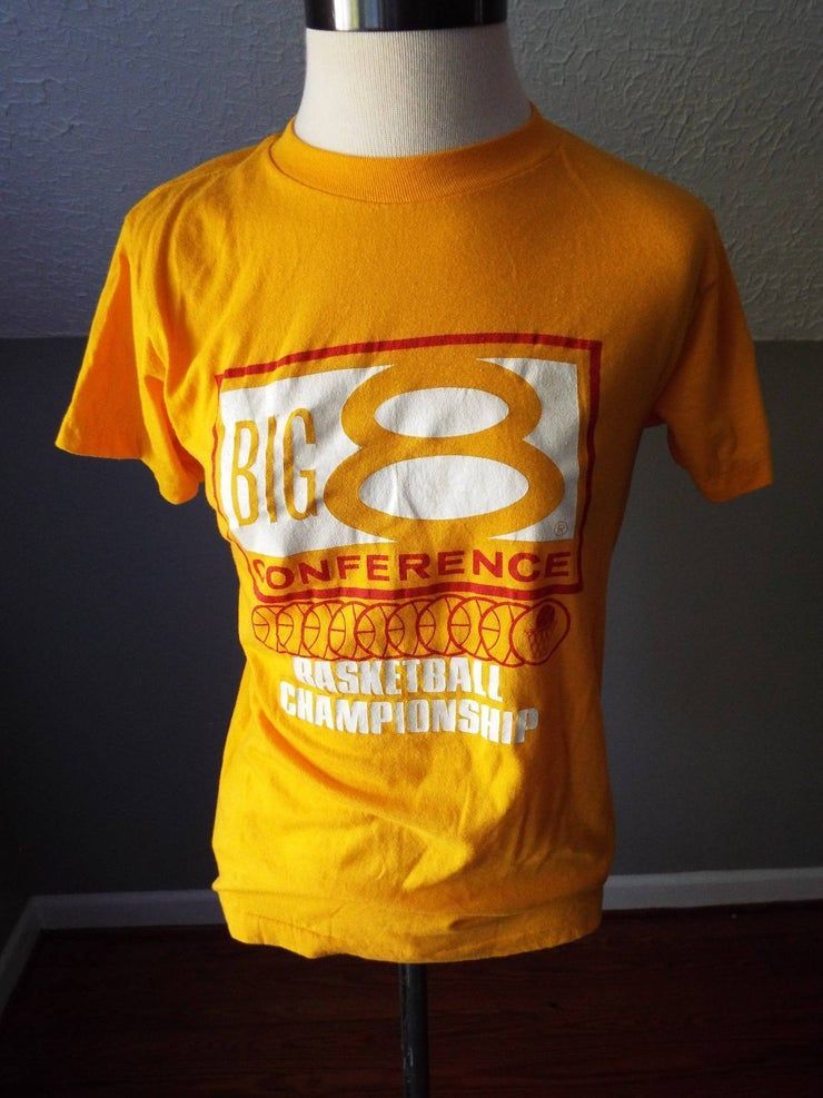 Vintage Dead Stock Big 8 Conference Basketball Shirt