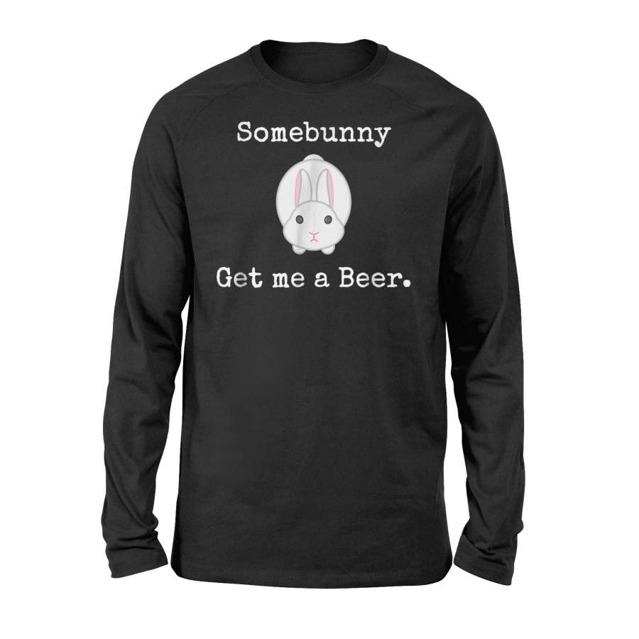 Beer Bunny Get Me A Beer Brewery Long Sleeve T-Shirt