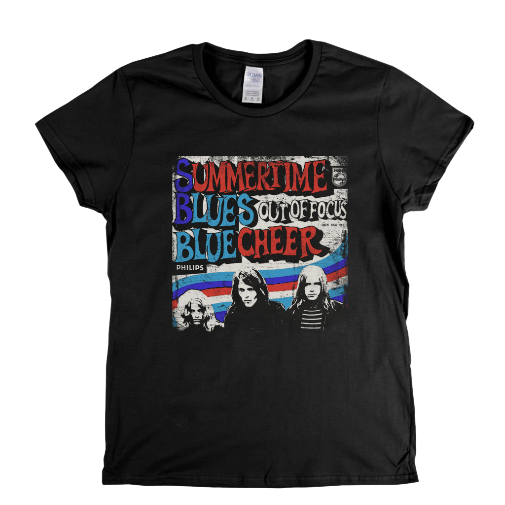 Blue Cheer Summertime Blues Womens T-Shirt