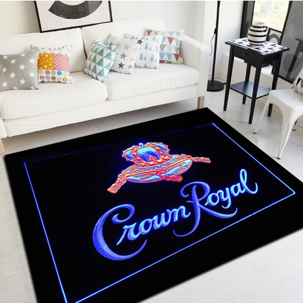 Crown Royal whisky Rug, Living Room Carpet, Home Floor Decor