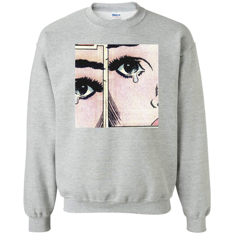 AGR Radical Suicide Album Cover of Suicide Boys Crewneck Pullover Sweatshirt