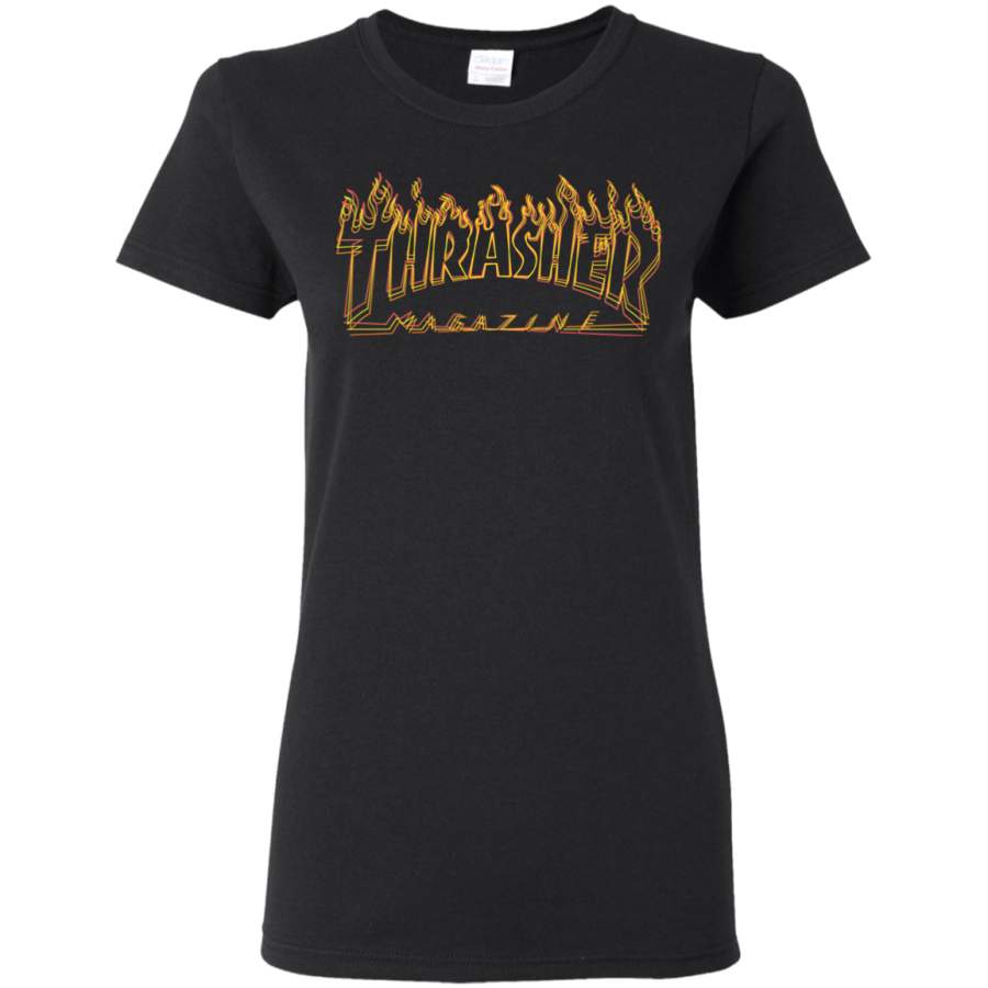 Thrasher Magazine Flame Richter Ladies’ T-Shirt