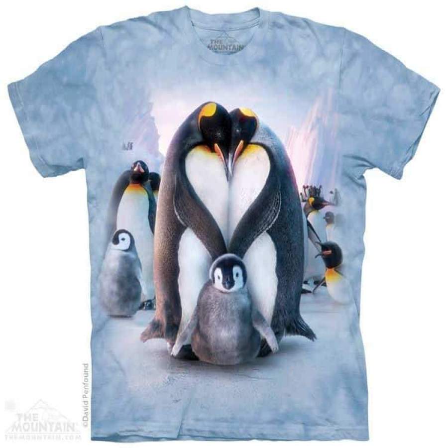 Penguin Heart Adult T-Shirt