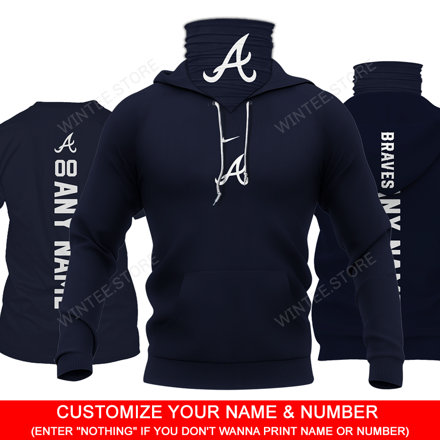 03Braves003 – CUSTOMIZE YOUR NAME & NUMBER – HOT SALE 3D PRINTED