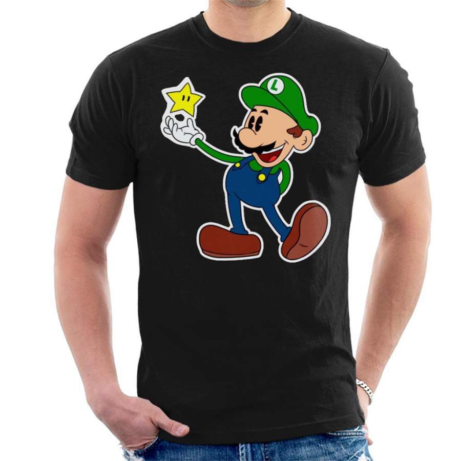 Super Mario Luigi My Star Men’s T-Shirt