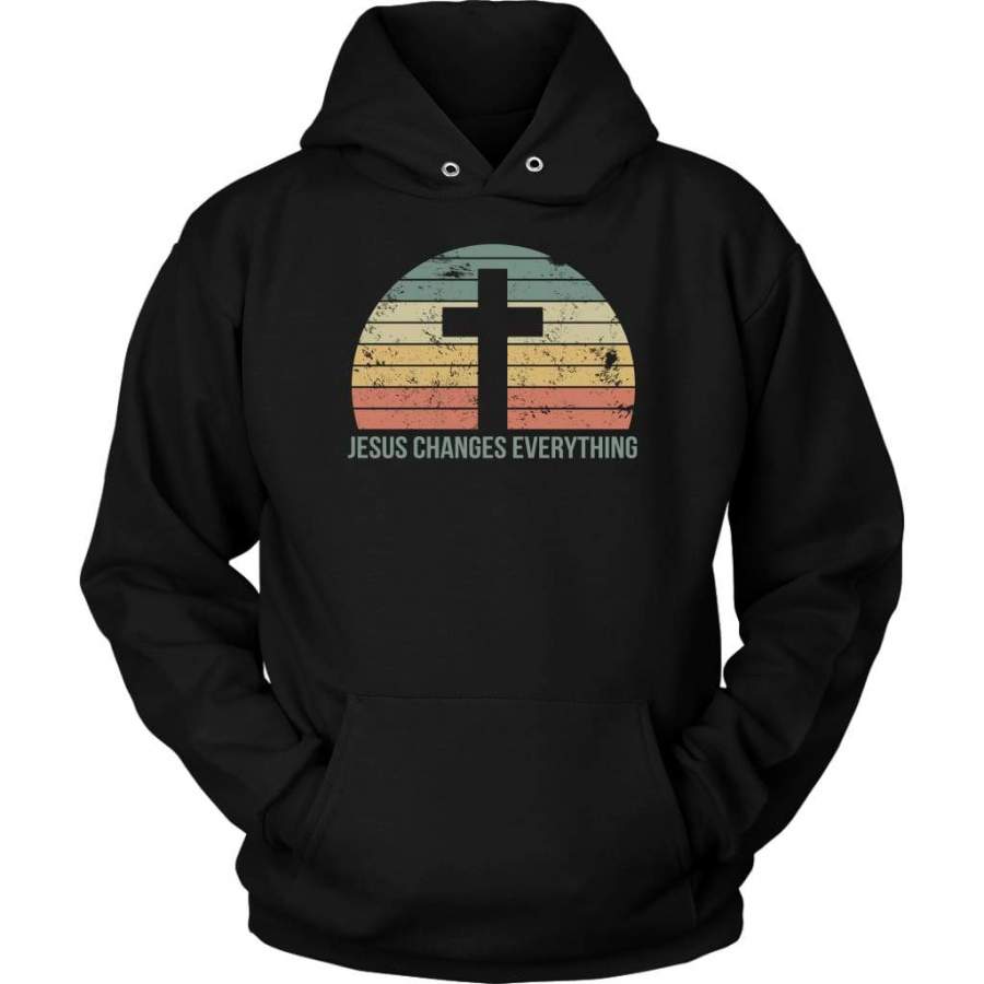 Jesus Changes Everything Vintage hoodie