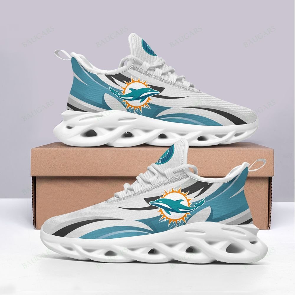 Miami Dolphins Yezy Running Sneakers Art 385