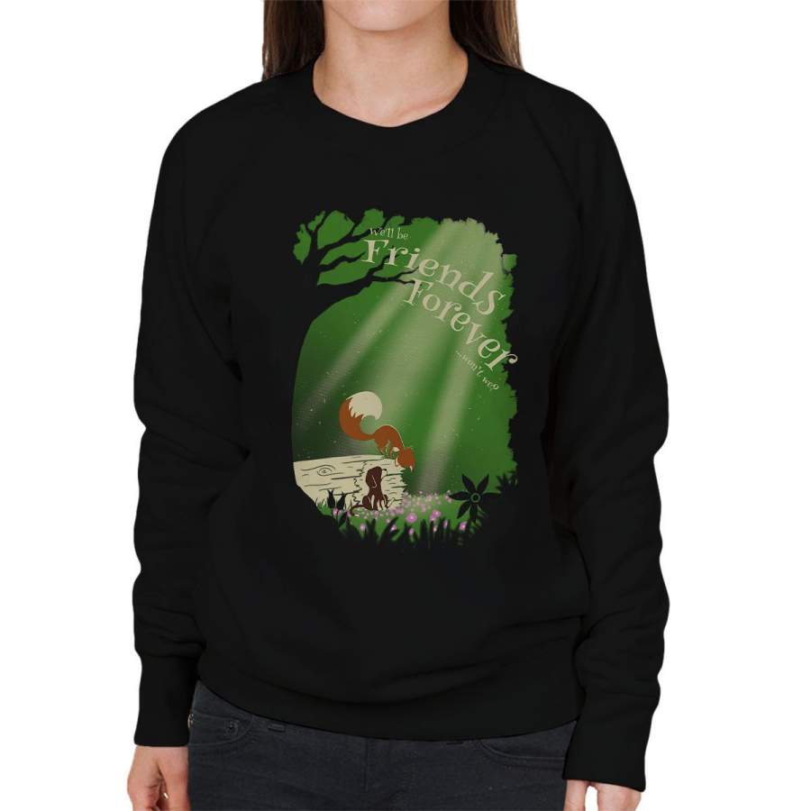 Fox and Hound Friends Forever Women’s Sweatshirt