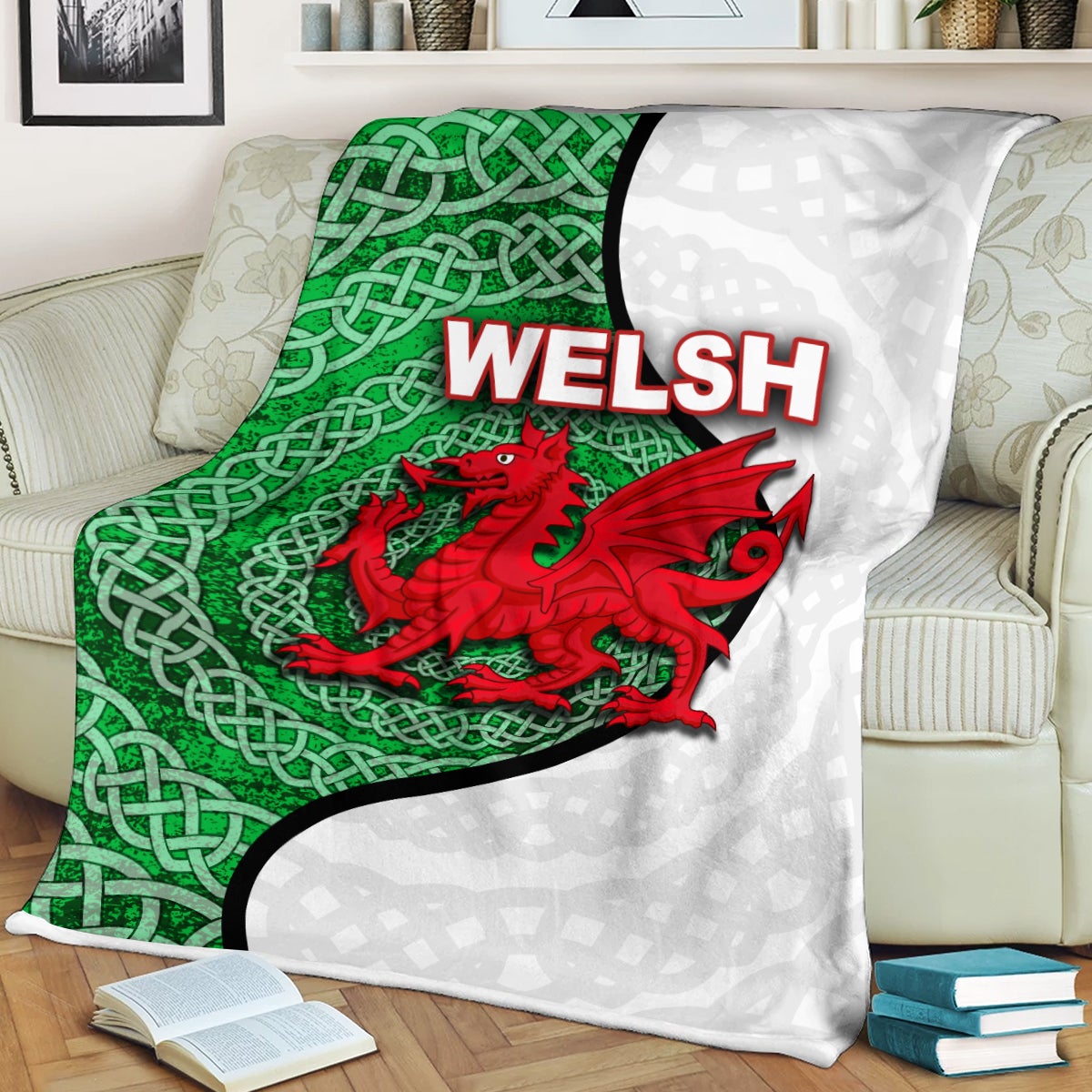 Wales Welsh Dragons Blanket Lt20