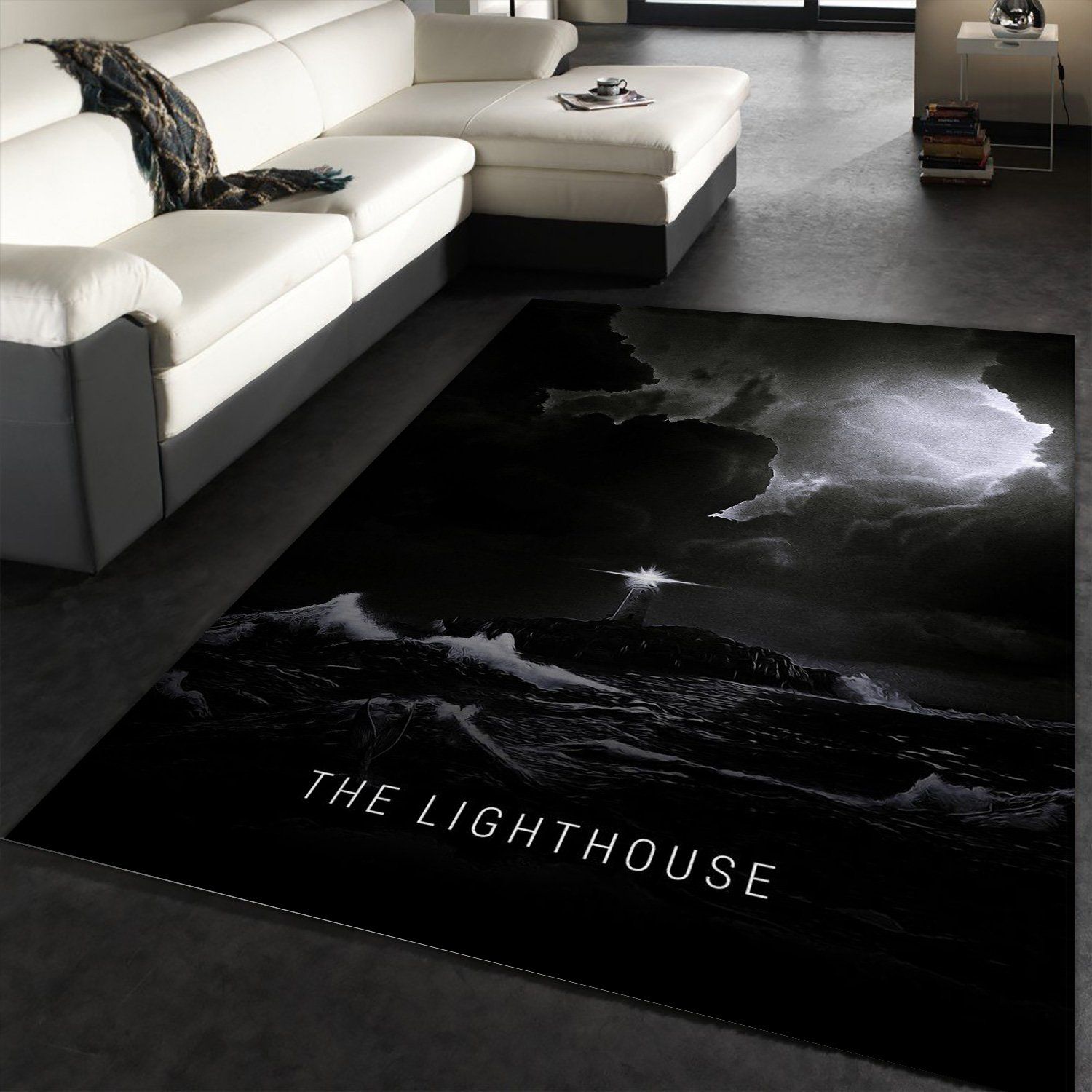 The Lighthouse Area Rug Art Painting Movie Rugs US Gift Decor