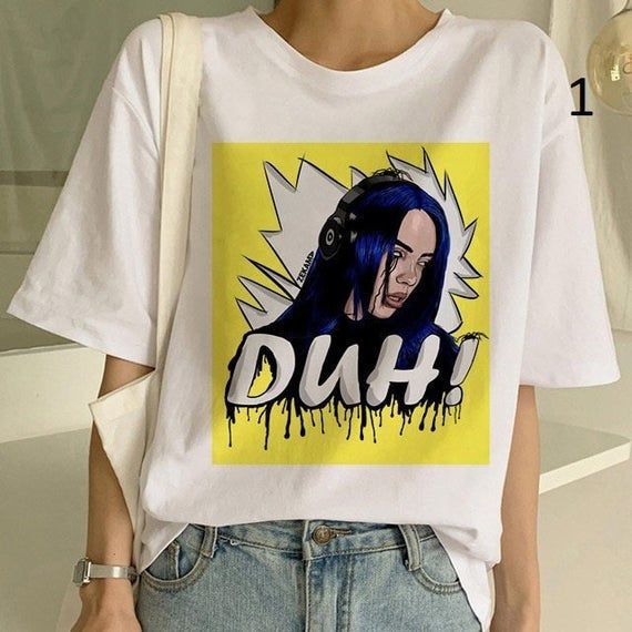 Billie Eilish Shirt Bad Guy Duh Unisex Shirt